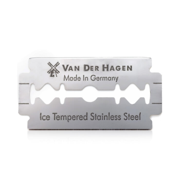 Van der Hagen Double Edge Steel Razor Blades - 5ct